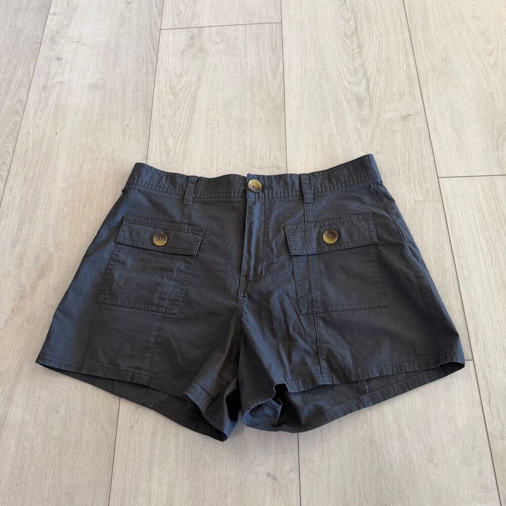 Vuori Ripstop Utility Shorts - Charcoal size m